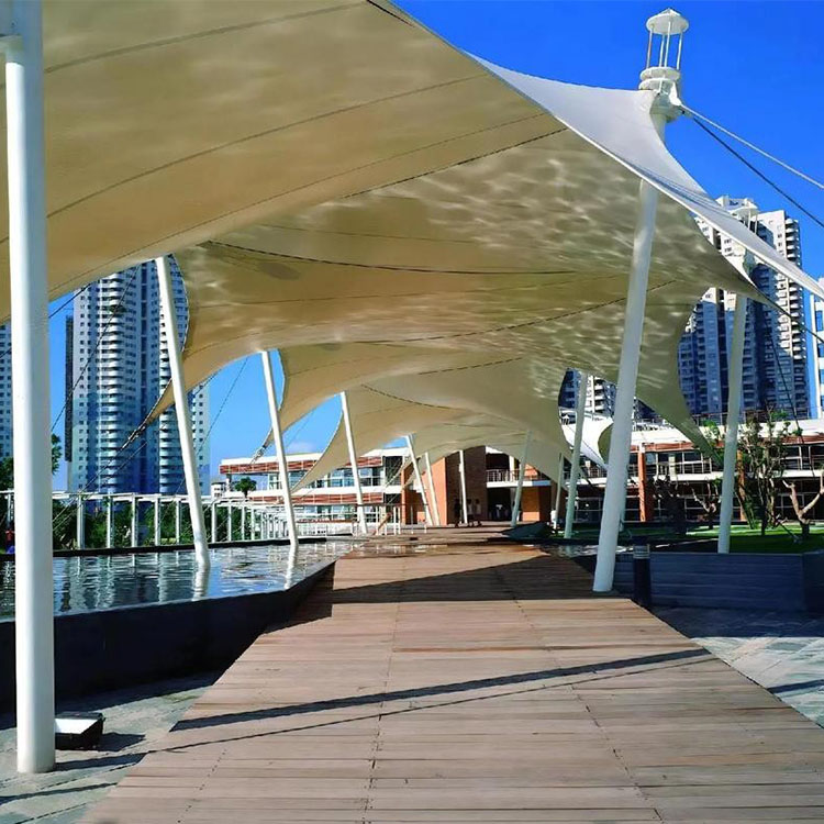 贡觉县膜结构景观棚