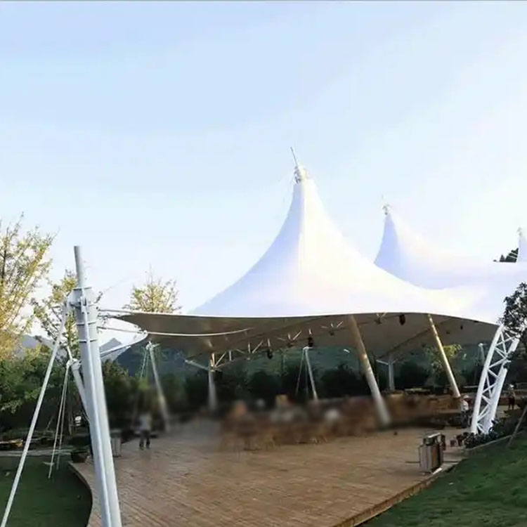 贡觉县膜结构景观棚