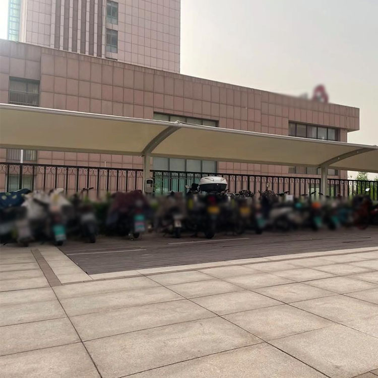 贡觉县膜结构电动车棚