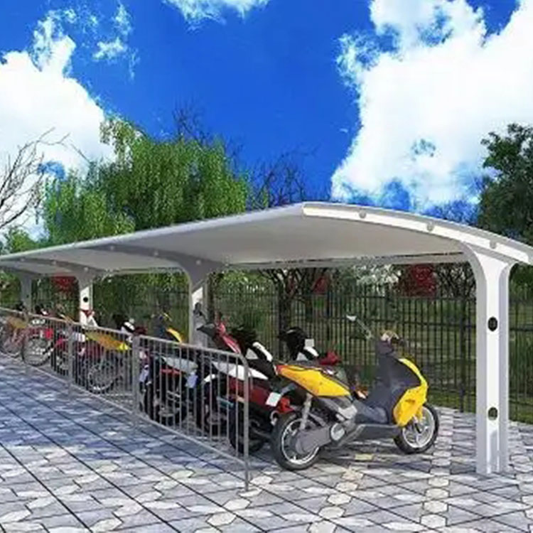 贡觉县膜结构电动车棚